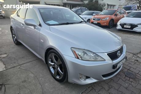 Silver 2007 Lexus IS250 Sedan Sports Luxury