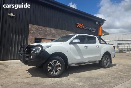 White 2018 Mazda BT-50 Dual Cab Utility Xtr (4X4)