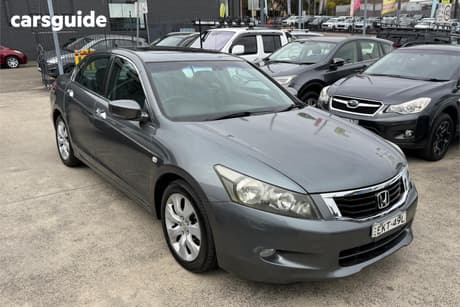 Grey 2010 Honda Accord Sedan Vti Luxury