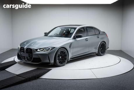 Grey 2022 BMW M3 Sedan Competition