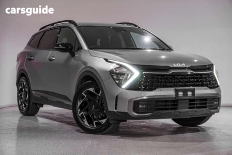 Grey 2023 Kia Sportage Wagon Sx+ (Fwd)
