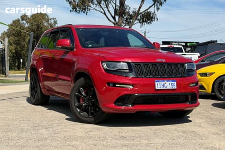 Red 2015 Jeep Grand Cherokee Wagon Srt 8 (4X4)