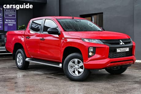 Red 2020 Mitsubishi Triton Double Cab Pick Up Glx+ (4X4)