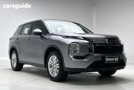 Grey 2023 Mitsubishi Outlander Wagon Es 5 Seat (2Wd)