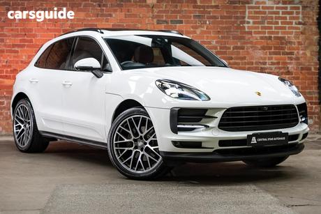 White 2019 Porsche Macan Wagon