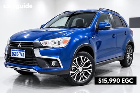 Blue 2017 Mitsubishi ASX Wagon Ls (2Wd)