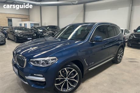 Blue 2018 BMW X3 Wagon Xdrive 30I