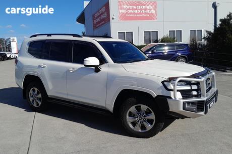 White 2022 Toyota Landcruiser Wagon Lc300 Vx (4X4)