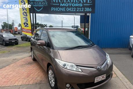 Brown 2017 Toyota Tarago Wagon Gli