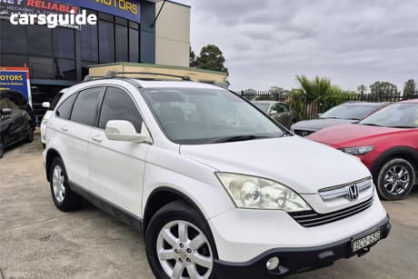 White 2007 Honda CR-V Wagon (4X4) Luxury