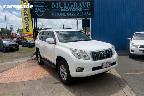 White 2012 Toyota Landcruiser Prado Wagon Gxl (4X4)