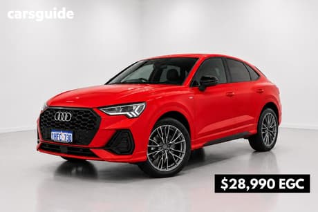 Red 2020 Audi Q3 Sportback 35 Tfsi S Line