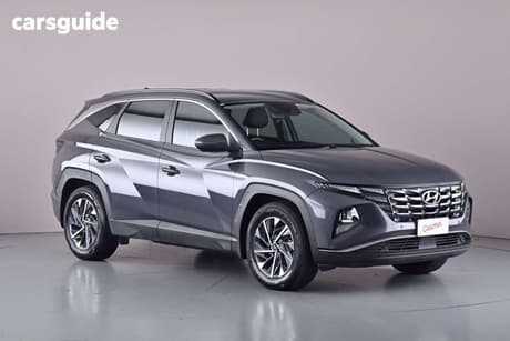 Grey 2021 Hyundai Tucson Wagon Elite (Awd)