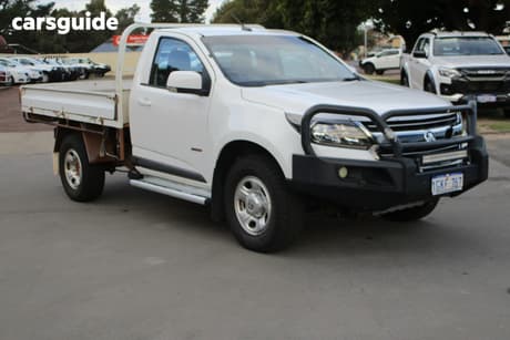 White 2017 Holden Colorado Cab Chassis Ls (4X4)
