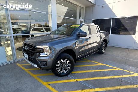 Grey 2025 Ford Ranger Double Cab Pick Up Phev Wildtrak (4X4)