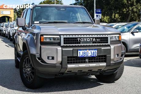 Silver 2025 Toyota Landcruiser Prado Wagon Gxl
