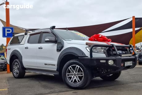 White 2017 Ford Ranger Dual Cab Pick-up Wildtrak 3.2 (4X4)