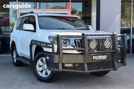 White 2021 Toyota Landcruiser Prado Wagon Gxl