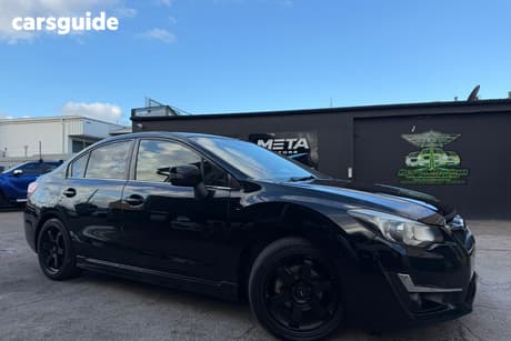 Black 2015 Subaru Impreza Sedan 2.0I-S (Awd)