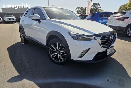White 2016 Mazda CX-3 Wagon S Touring (Awd)