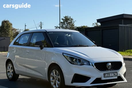 White 2021 MG MG3 Hatchback Core (With Navigation)