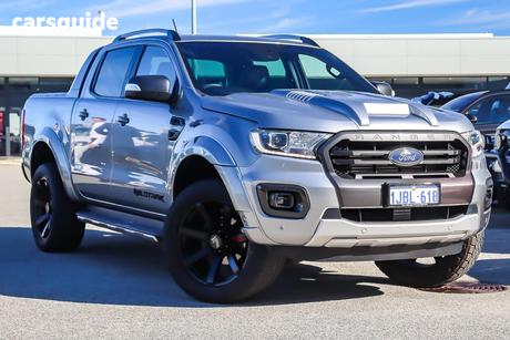 Silver 2020 Ford Ranger Double Cab Pick Up Wildtrak 2.0 (4X4)