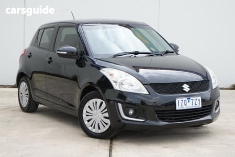 Black 2015 Suzuki Swift Hatchback Gl Navigator