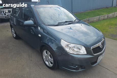 Grey 2009 Holden Barina Hatchback