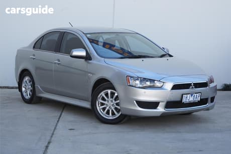 Silver 2012 Mitsubishi Lancer Sedan Lx