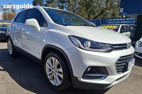 White 2017 Holden Trax Wagon Lt