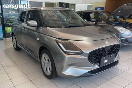 Silver 2026 Suzuki Swift Hatchback Hybrid Plus