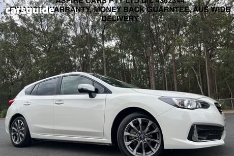White 2021 Subaru Impreza Hatchback 2.0I-L (Awd)