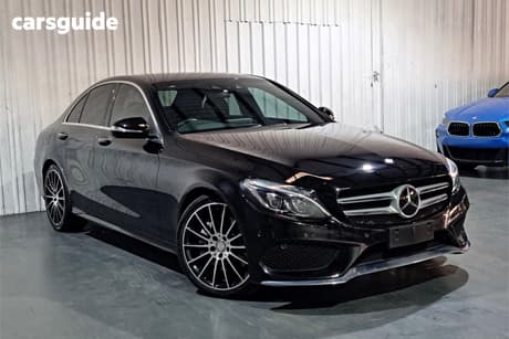 Black 2014 Mercedes-Benz C250 Sedan Bluetec