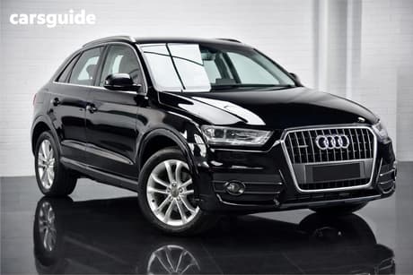 Black 2014 Audi Q3 Wagon 2.0 Tfsi Quattro (125Kw)