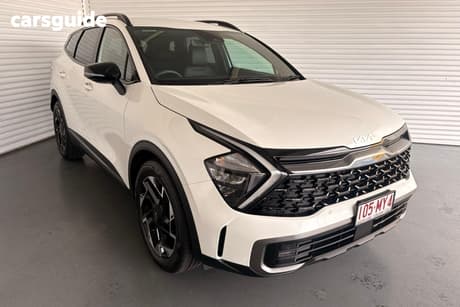 White 2025 Kia Sportage Wagon Sx+ (Awd)