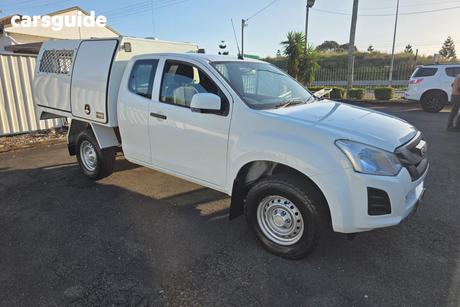 White 2018 Isuzu D-MAX Crew Cab Chassis Sx Hi-Ride (4X2)