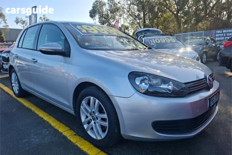 Silver 2010 Volkswagen Golf Hatchback 118 Tsi Comfortline