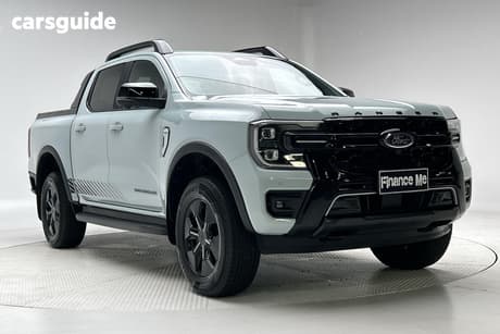Grey 2025 Ford Ranger Double Cab Pick Up Phev Stormtrak (4X4)