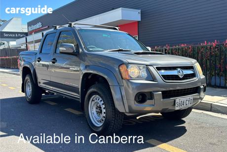 Grey 2009 Holden Colorado Crew Cab Pickup Lx (4X4)