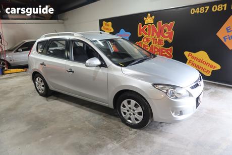 Silver 2012 Hyundai I30 Wagon Cw Sx 2.0