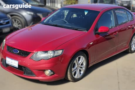 Red 2011 Ford Falcon Sedan Xr6