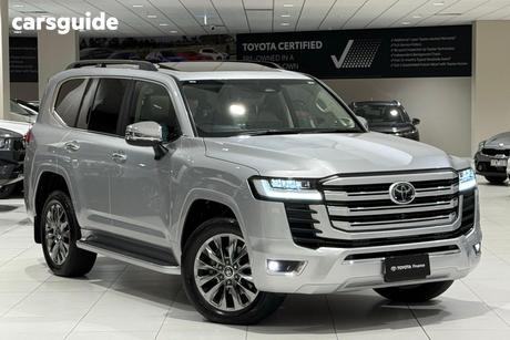 Silver 2025 Toyota Landcruiser Wagon Lc300 Sahara Zx (4X4)