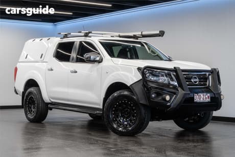 White 2019 Nissan Navara Dual Cab Pick-up St (4X4)