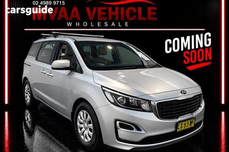 Silver 2020 Kia Carnival Wagon S