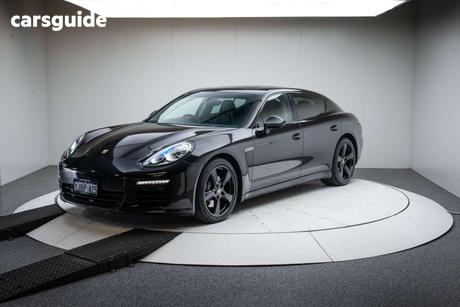 Black 2014 Porsche Panamera Coupe Diesel