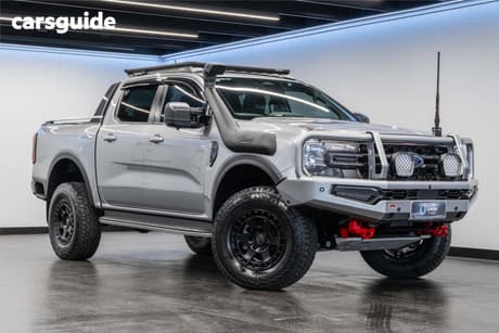 Silver 2022 Ford Ranger Double Cab Pick Up Wildtrak 3.0 (4X4)