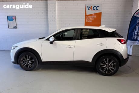 White 2015 Mazda CX-3 Wagon S Touring (Fwd)