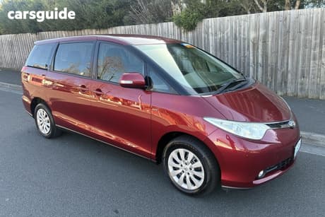 Red 2006 Toyota Tarago Wagon Gli