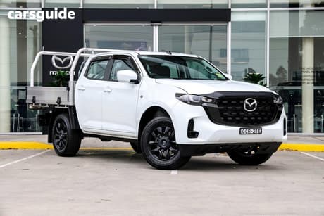 White 2026 Mazda BT-50 Dual Cab Chassis Xt (4X2)