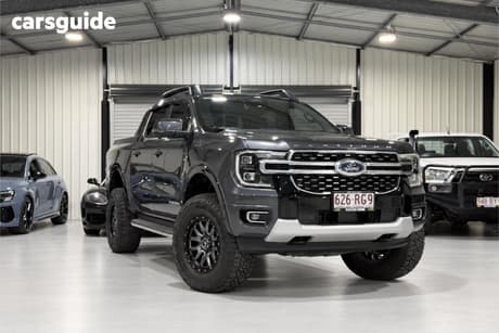 Grey 2023 Ford Ranger Double Cab Pick Up Platinum 3.0 (4X4)